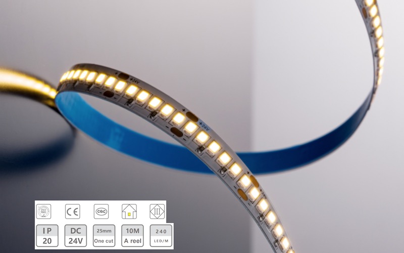24V-10mm-240D Strip a bassa tensione